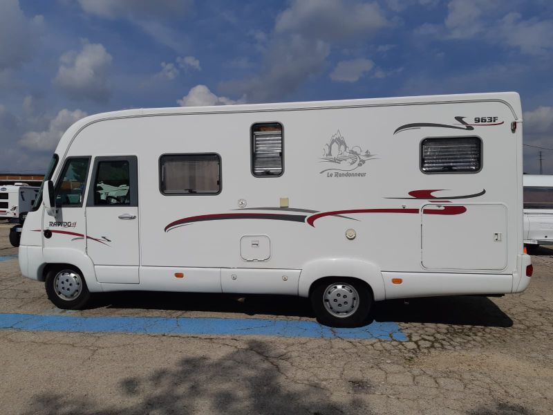 En venta Rapido Fiat rápido 963F integral, motor 2.8 cc de 146 CV Blanco 2005 Madrid foto 4