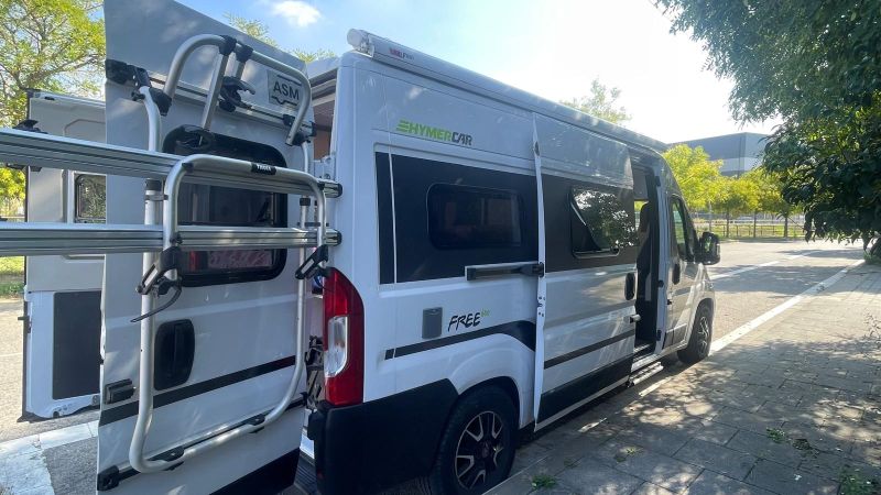 En venta Hymer / Eriba / Hymercar Free 600 Blanco 2019 Barcelona foto 8