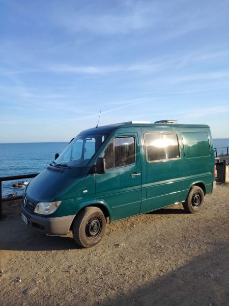 En venta Mercedes-Benz 208 cdi Verde 2005 Málaga foto 1