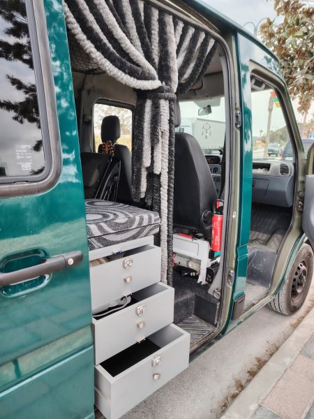 En venta Mercedes-Benz 208 cdi Verde 2005 Málaga foto 5