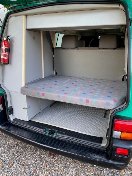 En venta Volkswagen California 2.5 TDI Verde 2000 Barcelona foto 9
