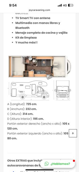 En venta Sunlight A70 Blanco 2016 Guipúzcoa foto 7