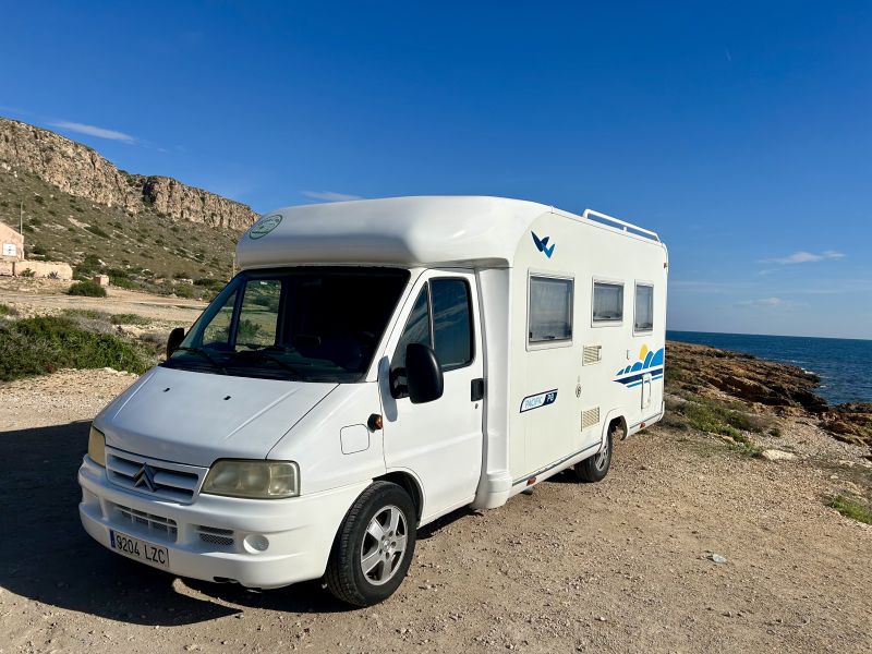 En venta Citroën Jumper 2.8 HDI 128CV Blanco 2002 Alicante foto 2