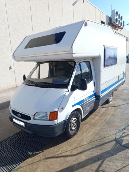 En venta Ford Transit Blanco 1995 Zaragoza foto 3