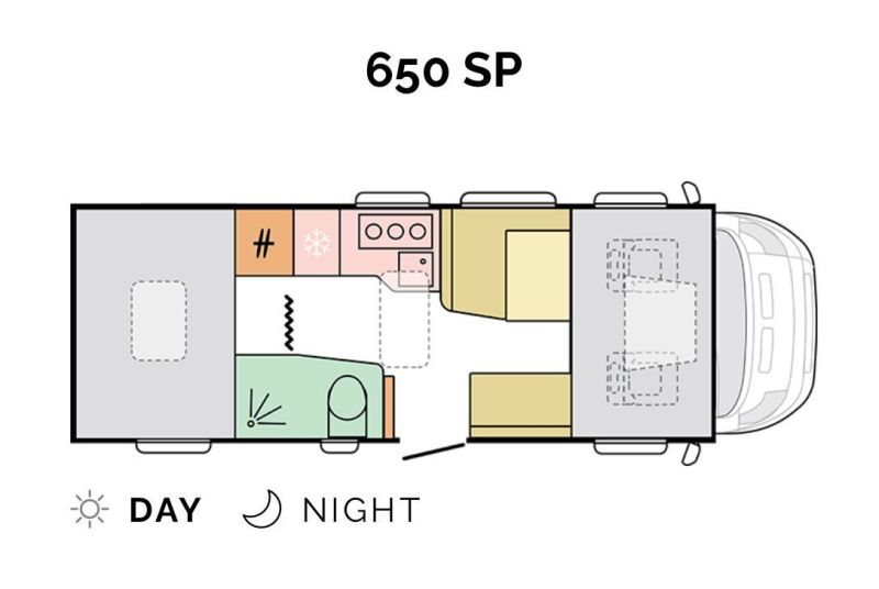 En venta Adria Coral xl 650 sp Blanco 2023 Barcelona foto 4