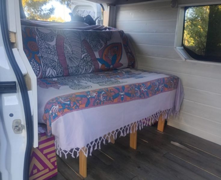 En venta Opel vivaro Blanco 2010 Madrid foto 3