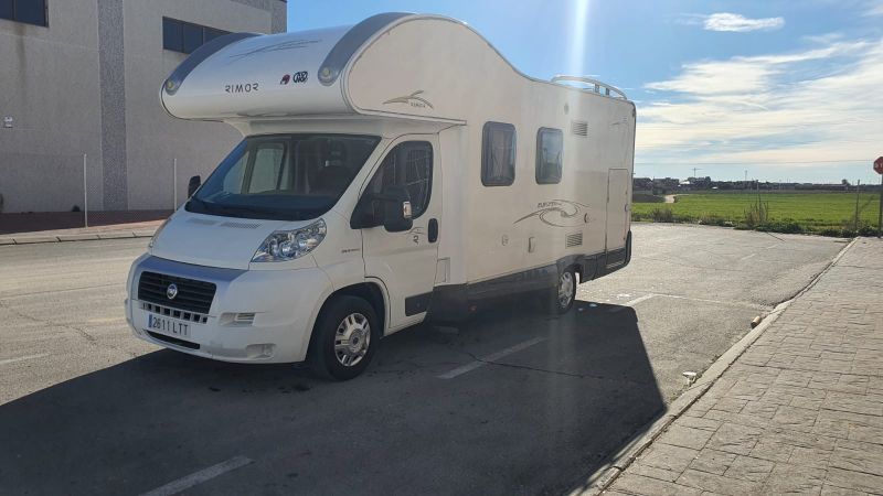 En venta Fiat Rimor Europeo 7 Blanco 2007 Madrid foto 6