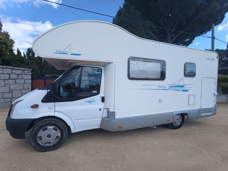 En venta Ford Transit  Blanco 2007 Madrid foto 2