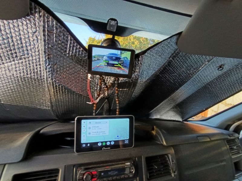 En venta Ford Transit  Blanco 2007 Madrid foto 8