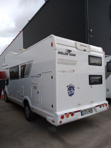En venta Roller Team Kronos 277 M Blanco 2023 Salamanca foto 4