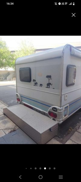 En venta Bürstner Caravana modelo ACE  Blanco 2009 Toledo foto 7