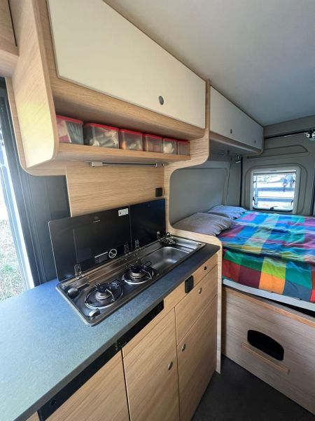 En venta Pössl CITROEN JUMPER  Blanco 2020 Barcelona foto 4