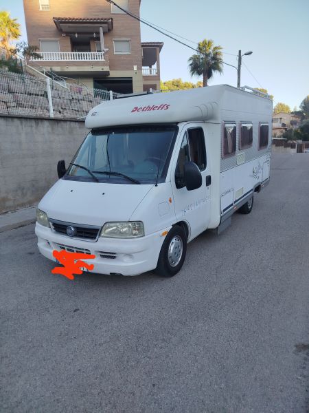 En venta Dethleffs FIAT DUCATO ADVANTAGE Blanco 2003 Barcelona foto 1