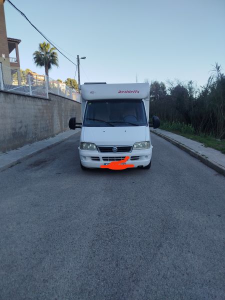 En venta Dethleffs FIAT DUCATO ADVANTAGE Blanco 2003 Barcelona foto 2