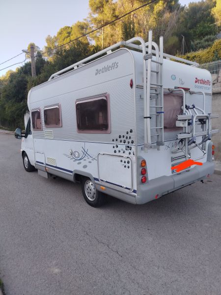 En venta Dethleffs FIAT DUCATO ADVANTAGE Blanco 2003 Barcelona foto 3