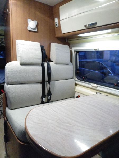 En venta Fiat Ducato Camper Challenger Vany Lista para viajar Metálico 2013 Vizcaya foto 3