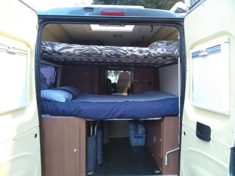En venta Fiat Ducato Camper Challenger Vany Lista para viajar Metálico 2013 Vizcaya foto 5
