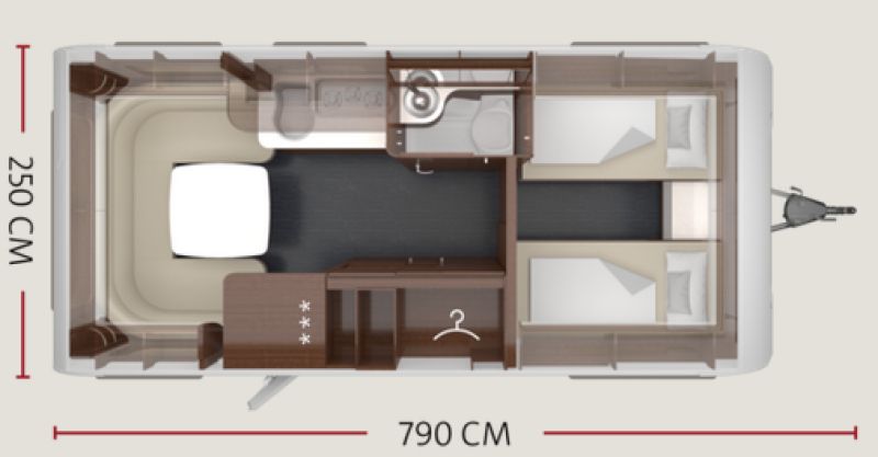En venta Tabbert Puccini 550 E 2,5 Blanco 2022 Valencia foto 15