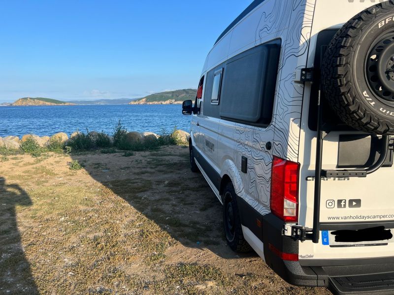 En venta Volkswagen crafter Blanco 2021 Madrid foto 7