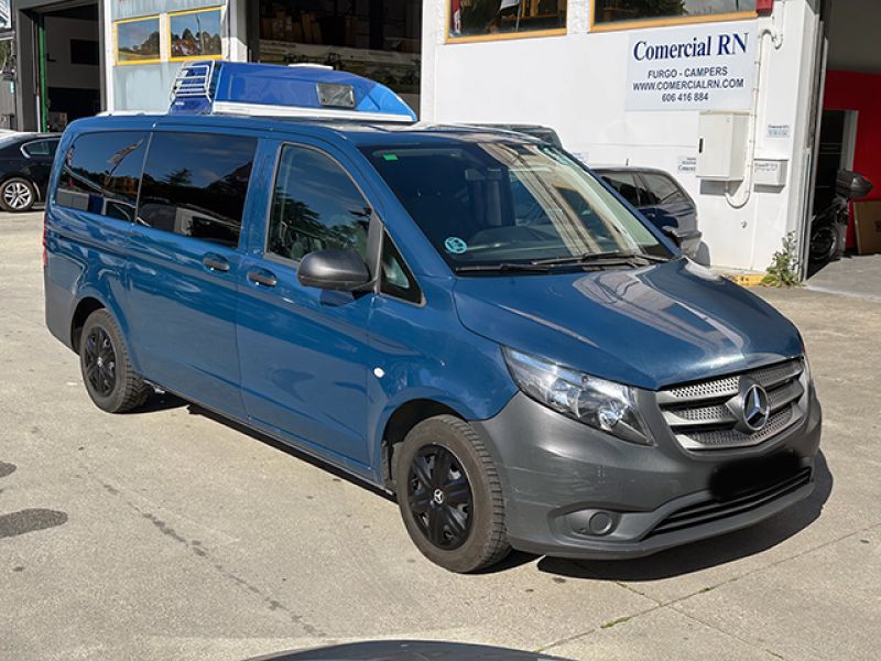 En venta Mercedes-Benz VITO TOURER Azul 2017 A Coruña foto 9