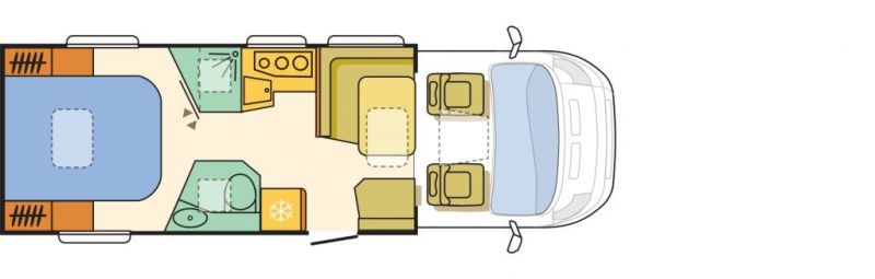 En venta Adria Coral Supreme 670 SC ALDE Blanco 2019 Santa Cruz de Tenerife foto 2