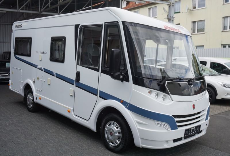 En venta Dethleffs Globebus- D I-2 Fiat Chasis Panorama Blanco 2013 Santa Cruz de Tenerife foto 2