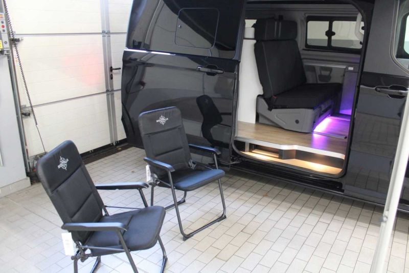 En venta Ford Tourneo Custom Nugget L1 Negro 2025 Santa Cruz de Tenerife foto 6