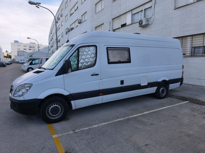 En venta Mercedes-Benz Sprinter 315CDI L4H2  Blanco 2010 Cádiz foto 1