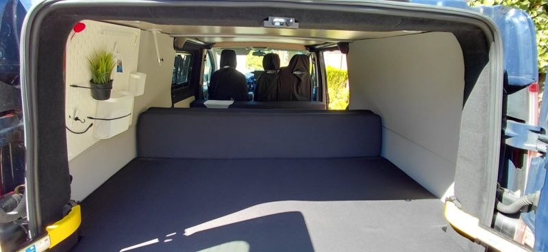 En venta Ford Transit Custom Azul 2015 Madrid foto 7