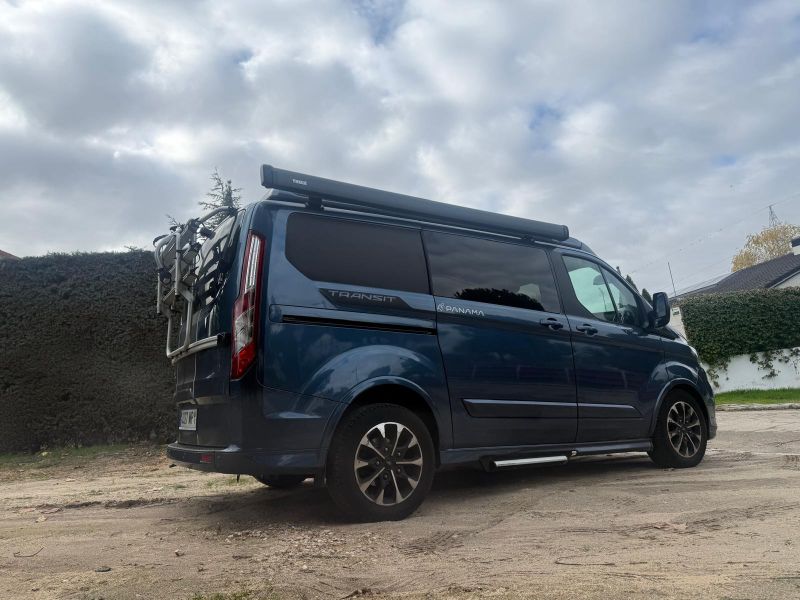 En venta Ford TRANSIT CUSTOM PANAMA P16S Azul 2024 Madrid foto 7