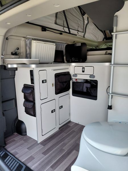 En venta Ford NUGGET PLUS L2 WESTFALIA Negro 2021 Cantabria foto 6