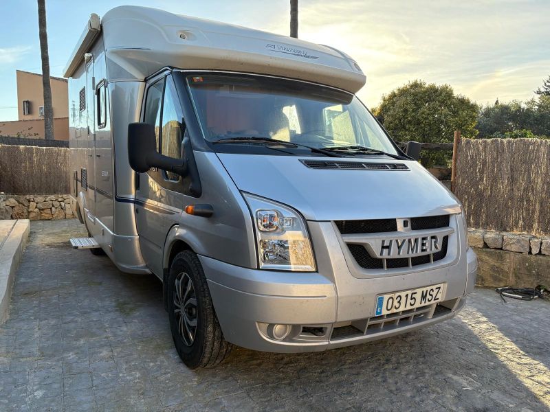 En venta Hymer / Eriba / Hymercar T552CL Gris 2008 Illes Balears foto 12
