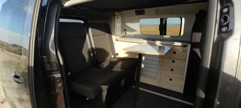 En venta Citroën Camper Citroen Jumpy Gris 2021 Madrid foto 8