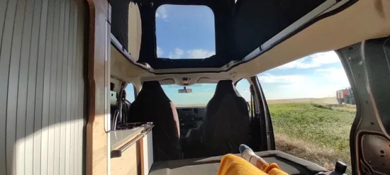 En venta Citroën Camper Citroen Jumpy Gris 2021 Madrid foto 14