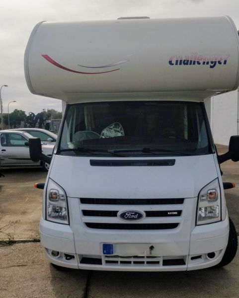 En venta Challenger Genesis 47 sobre Ford Transit 2.3 140 CV Blanco 2008 Illes Balears foto 7