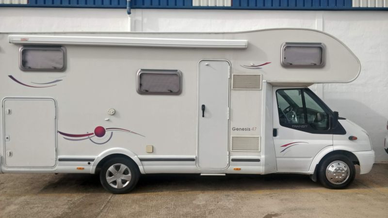 En venta Challenger Genesis 47 sobre Ford Transit 2.3 140 CV Blanco 2008 Illes Balears foto 8