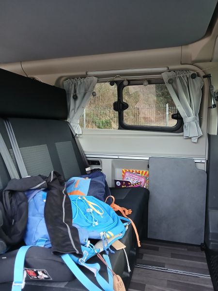 En venta Ford TRANSIT CUSTOM NUGGET Negro 2023 Barcelona foto 5