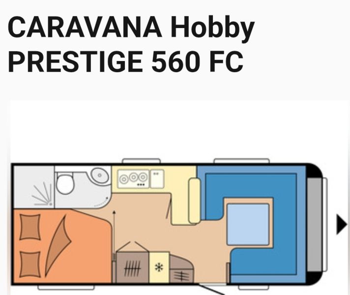 En venta Hobby 560 FC PRESTIGE  Blanco 2024 Tarragona foto 1