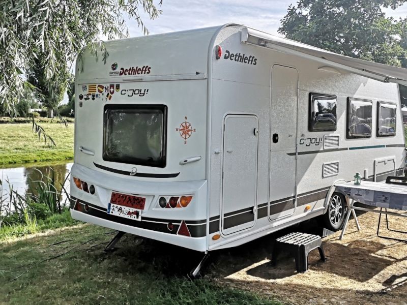 En venta Dethleffs c'Joy 480 QLK Blanco 2019 Tarragona foto 4