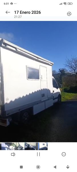 En venta Opel Movano camión camper Blanco 2001 A Coruña foto 4