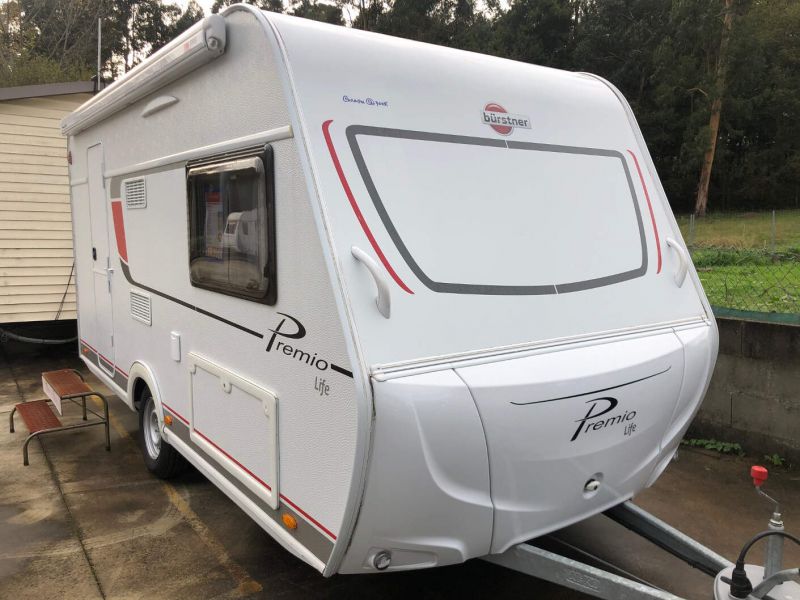 En venta Bürstner Premio Life 420 TS Blanco 2019 Pontevedra foto 1