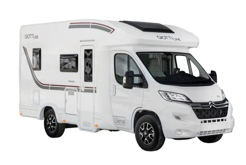 En venta Giotti LineGlobecar by Rapido Siena 330 Blanco 2021 A Coruña foto 1