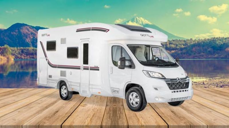 En venta Giotti LineGlobecar Siena 385 Blanco 2024 Burgos foto 1