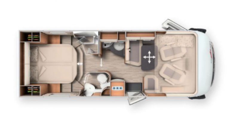 En venta Carthago C Tourer I 144 QB Modelo 2021 Nueva Blanco 2021 Alicante foto 2