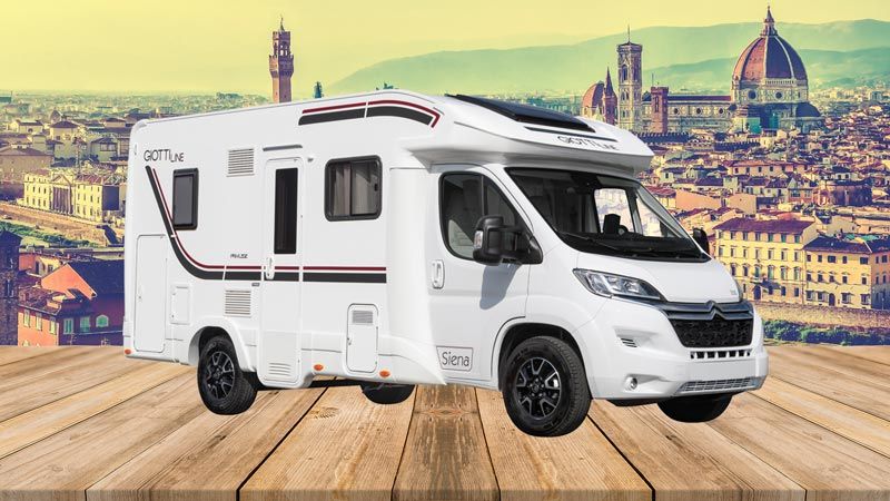 En venta Giotti LineGlobecar Siena 350  Blanco 2024 Burgos foto 1