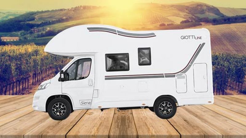 En venta Giotti LineGlobecar Siena 422 2021 Blanco Blanco 2022 Burgos foto 2