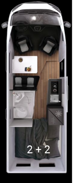 En venta Adria ELIOS/ADRIA 59 FAMILY LITERAS Blanco 2023 Guipúzcoa foto 14